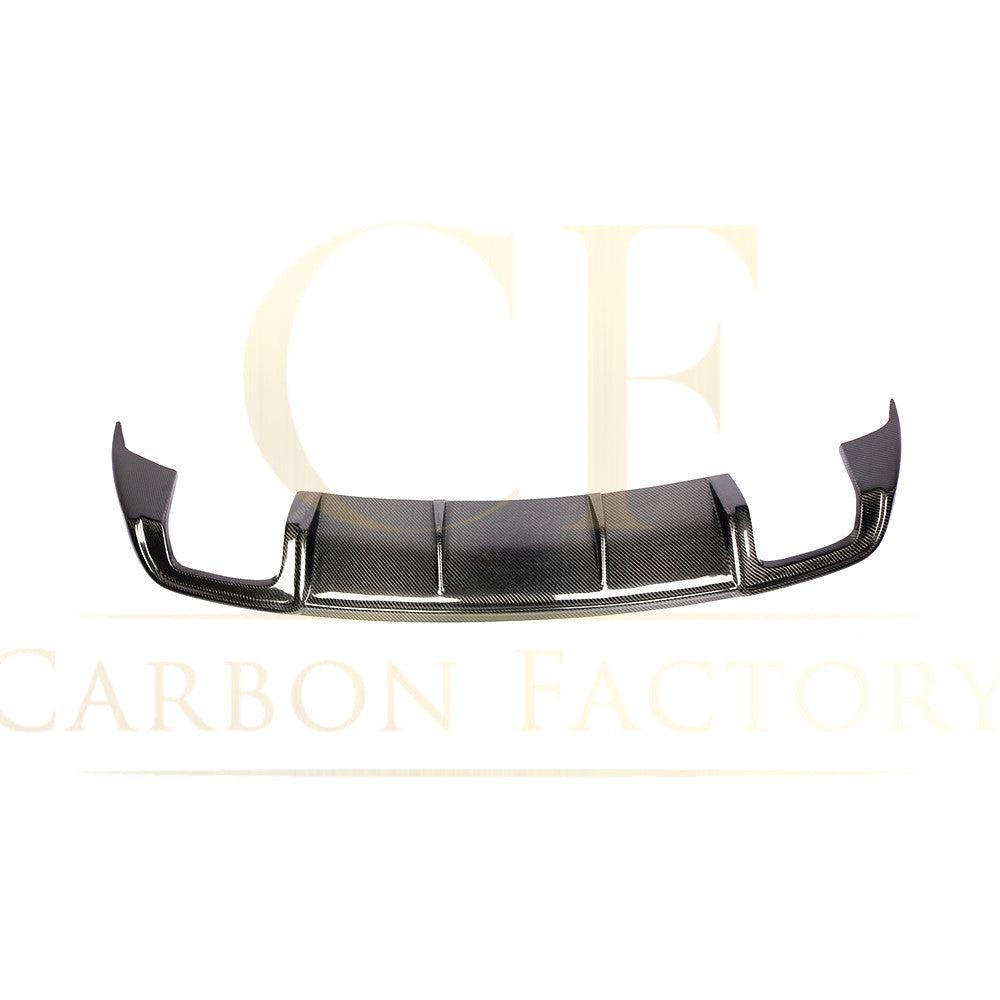 Audi A3 Saloon (non S Line) V Style Carbon Fibre Rear Diffuser 17-19 by Carbon Factory-Carbon Factory