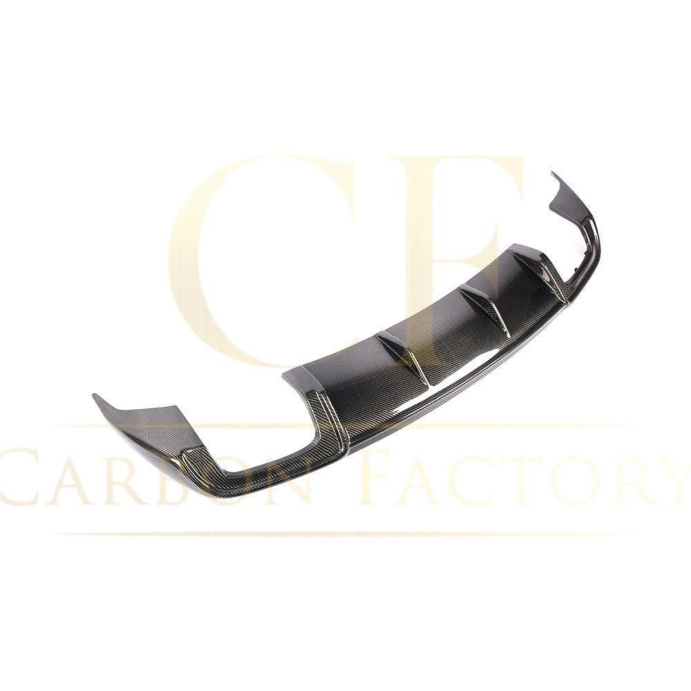 Audi A3 Saloon (non S Line) V Style Carbon Fibre Rear Diffuser 17-19 by Carbon Factory-Carbon Factory