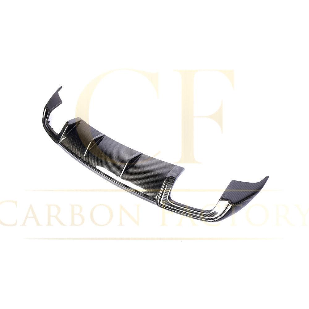 Audi A3 Saloon (non S Line) V Style Carbon Fibre Rear Diffuser 17-19 by Carbon Factory-Carbon Factory