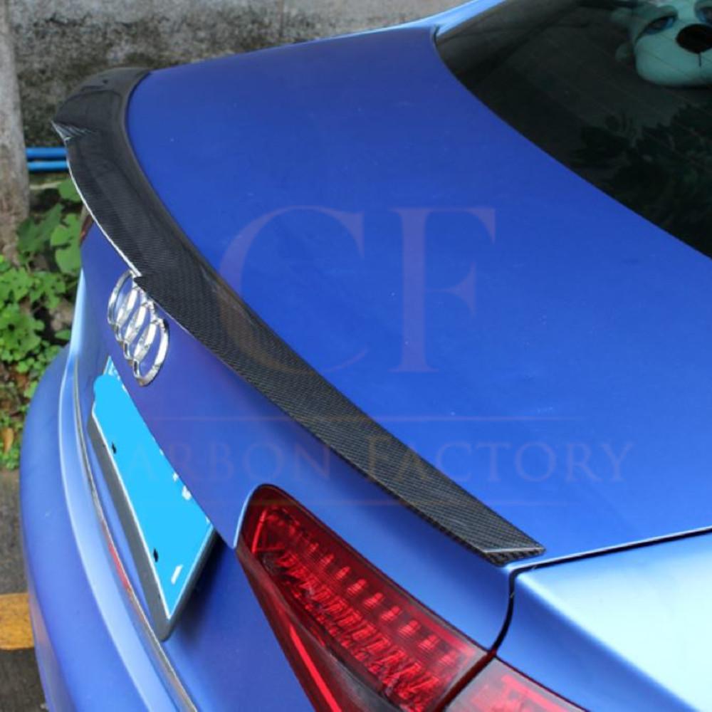 Audi A4 B8 B8.5 M Style Pre-preg Carbon Fibre Boot Spoiler 08-15 by Carbon Factory-Carbon Factory