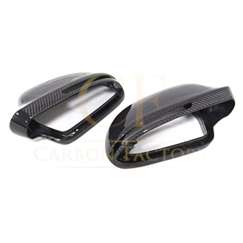 Audi A4 B8 Replacement Carbon Fibre Mirror Covers 08-12 by Carbon Factory-Carbon Factory