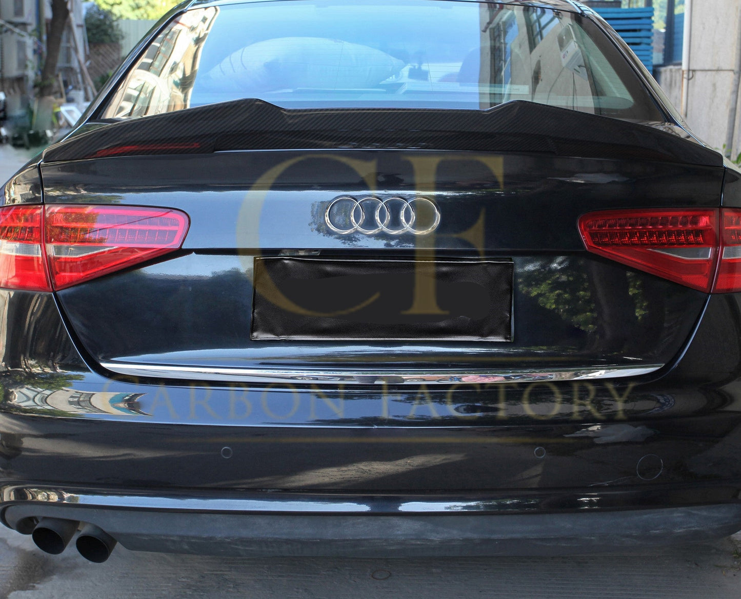 Audi A4 B8.5 PSM Style Pre-preg Carbon Fibre Boot Spoiler 13-15 by Carbon Factory-Carbon Factory