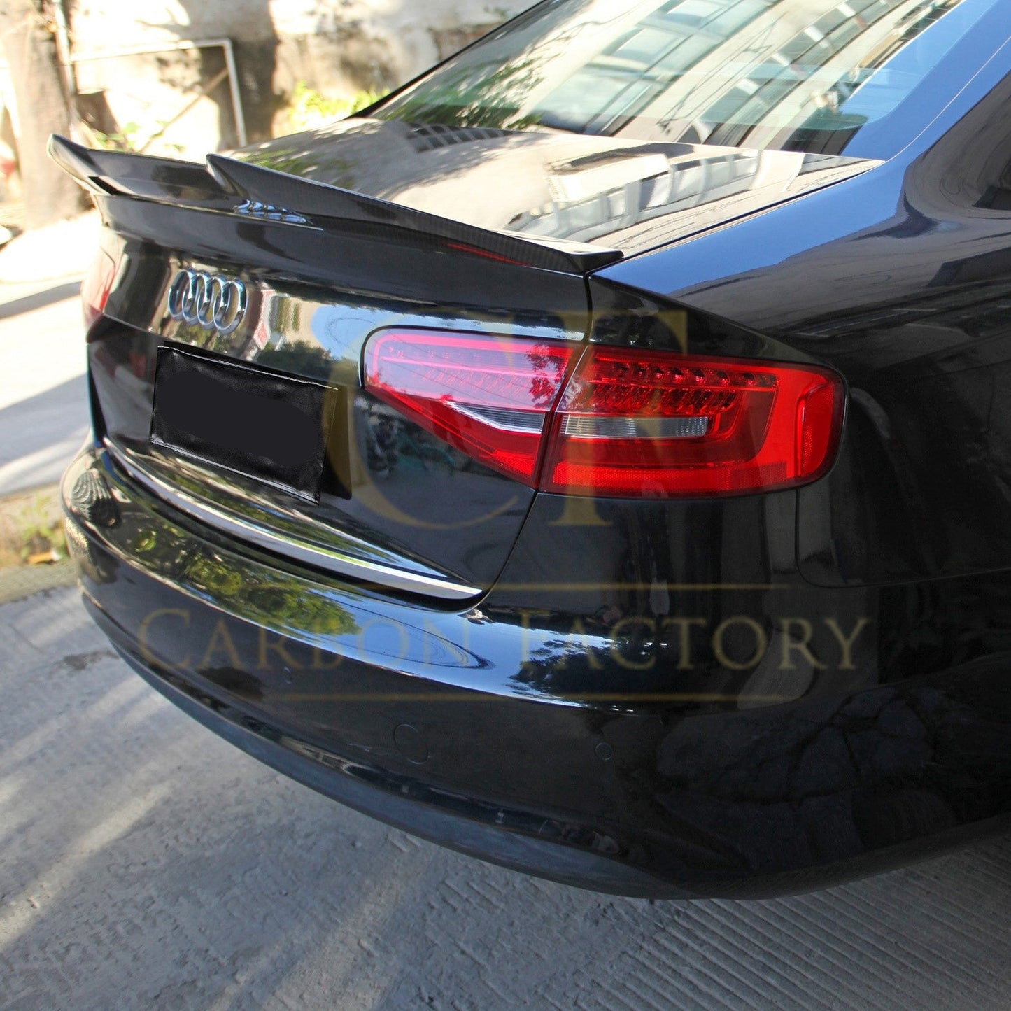 Audi A4 B8.5 PSM Style Pre-preg Carbon Fibre Boot Spoiler 13-15 by Carbon Factory-Carbon Factory