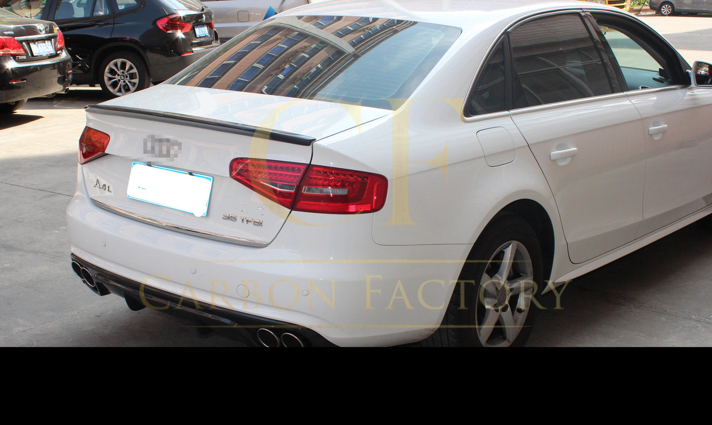 Audi A4 B8.5 R Style Carbon Fibre Rear Diffuser 13-15 by Carbon Factory-Carbon Factory