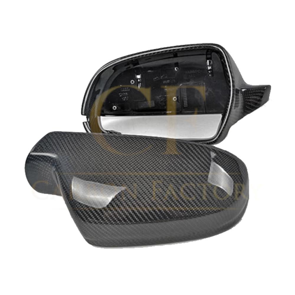 Audi A4 B8.5 Replacement Carbon Fibre Mirror Covers 13-15 by Carbon Factory-Carbon Factory