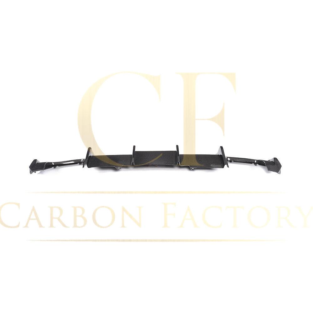 Audi A4 B9 Non S Line V Style Carbon Fibre Rear Diffuser 16-18 by Carbon Factory-Carbon Factory