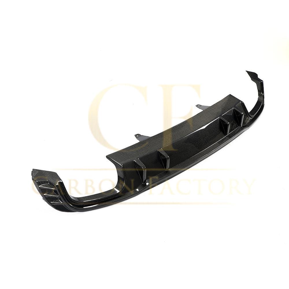 Audi A4 S Line S4 B9 M Style Carbon Fibre Rear Diffuser 16-18 by Carbon Factory-Carbon Factory