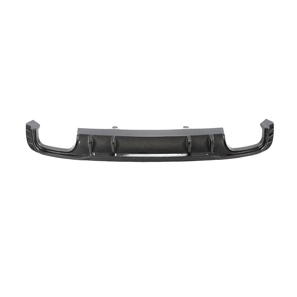 Audi A4 S Line S4 B9 M Style Carbon Fibre Rear Diffuser 16-18 by Carbon Factory-Carbon Factory