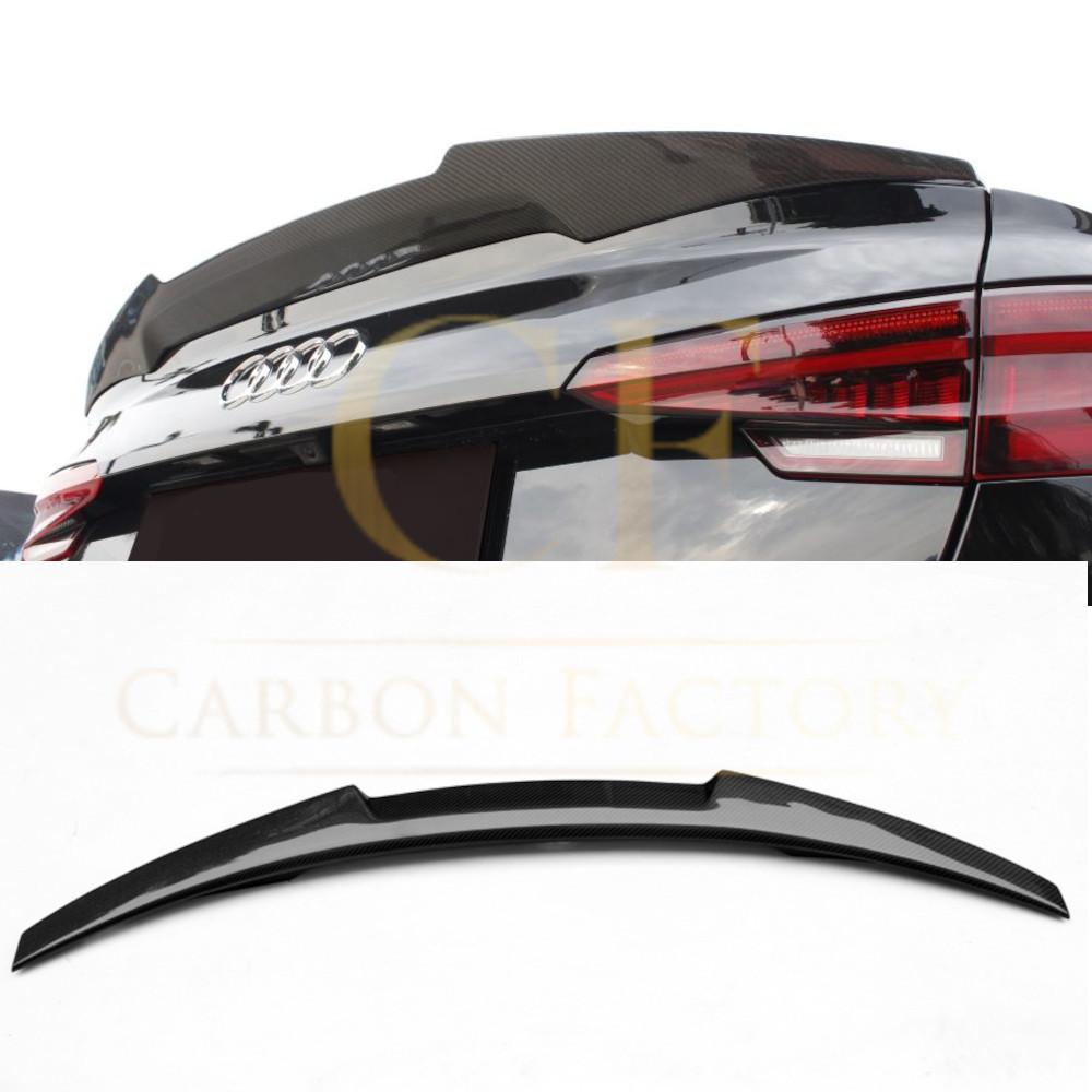 Audi A4 S4 B9 M Style Carbon Fibre Boot Spoiler 16-22 by Carbon Factory-Carbon Factory