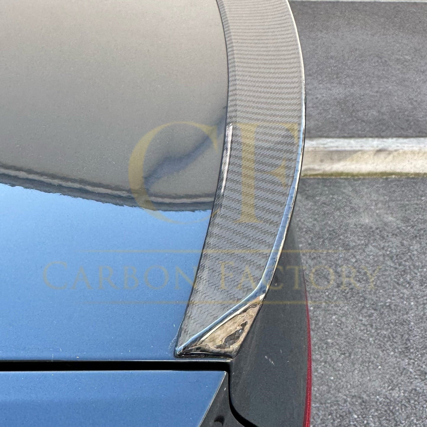 Audi A4 S4 B9 OEM Style Carbon Fibre Boot Spoiler 16-22 by Carbon Factory-Carbon Factory