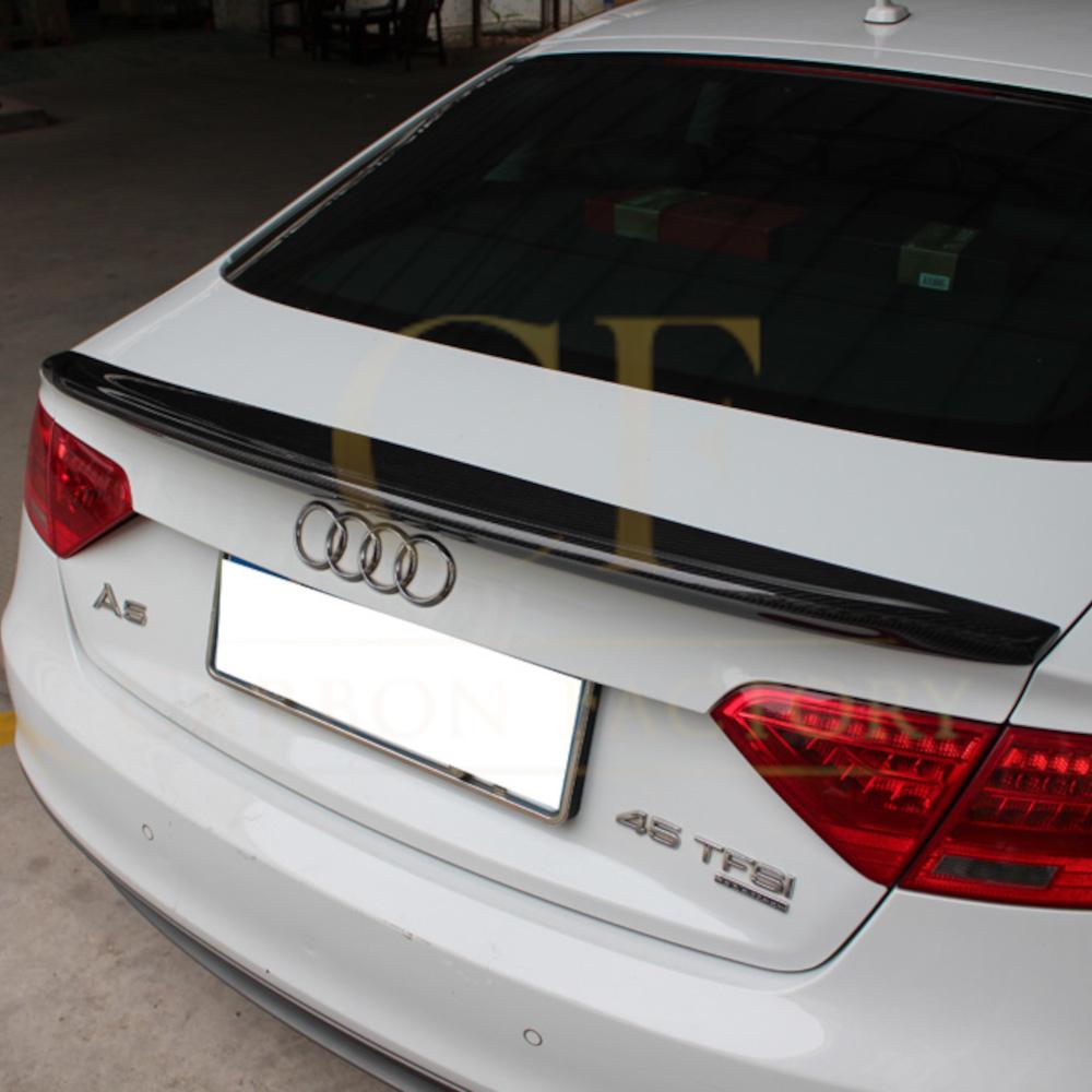 Audi B8 B8.5 A5 C Style Carbon Fibre Boot Spoiler 07-16 by Carbon Factory-Carbon Factory