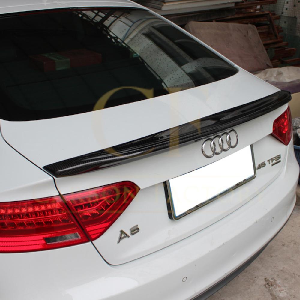 Audi B8 B8.5 A5 C Style Carbon Fibre Boot Spoiler 07-16 by Carbon Factory-Carbon Factory