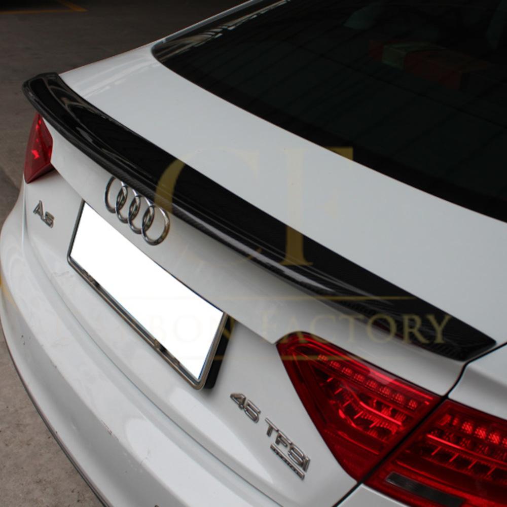 Audi B8 B8.5 A5 C Style Carbon Fibre Boot Spoiler 07-16 by Carbon Factory-Carbon Factory