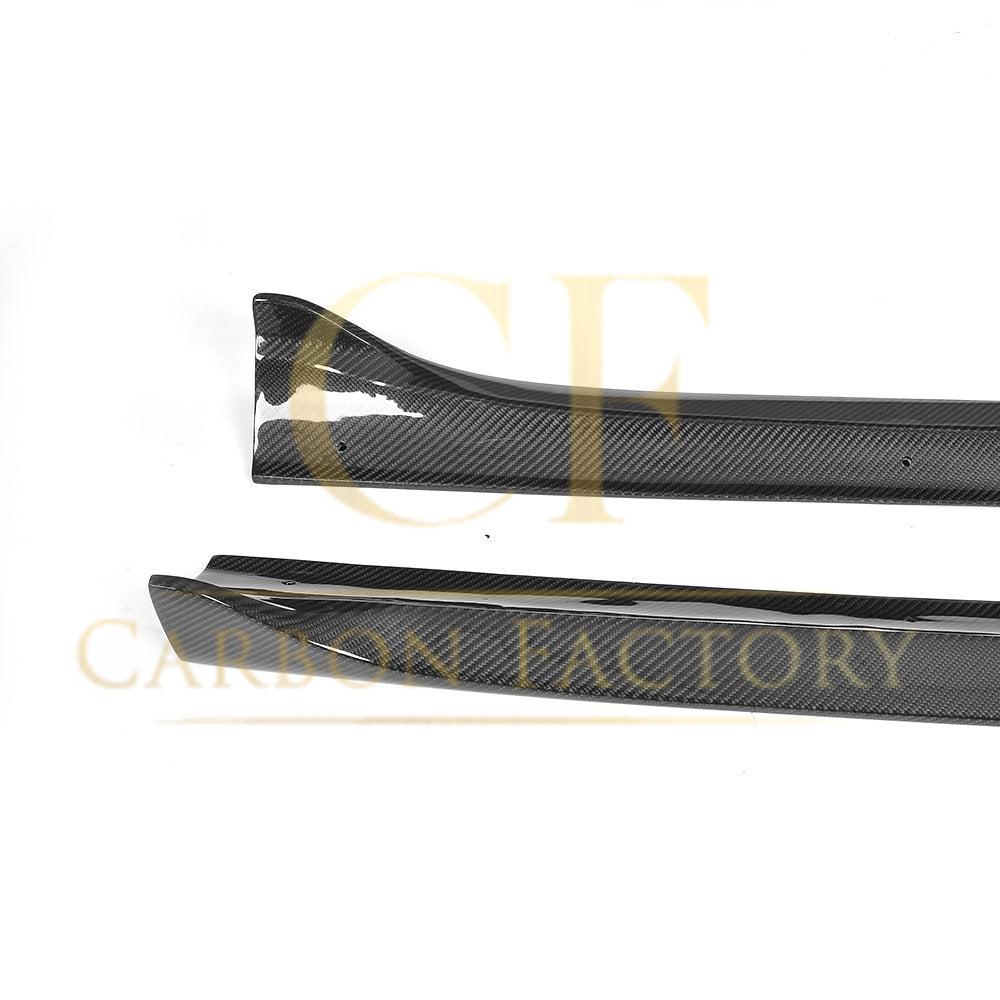 Audi B8 B8.5 A5 S5 2 Door V Style Carbon Fibre Side Skirts 07-16 by Carbon Factory-Carbon Factory