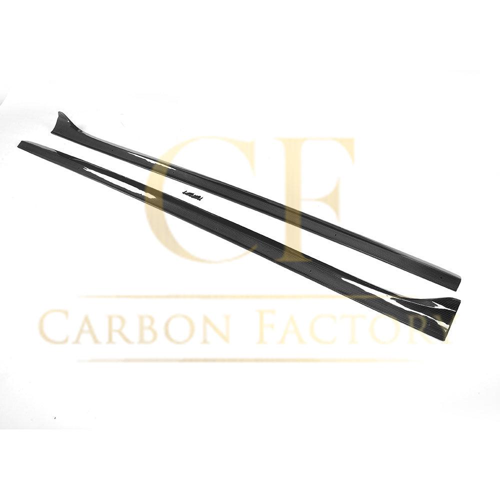 Audi B8 B8.5 A5 S5 2 Door V Style Carbon Fibre Side Skirts 07-16 by Carbon Factory-Carbon Factory