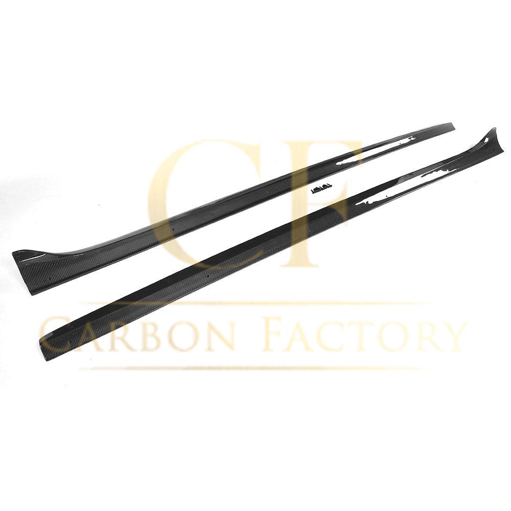 Audi B8 B8.5 A5 S5 2 Door V Style Carbon Fibre Side Skirts 07-16 by Carbon Factory-Carbon Factory