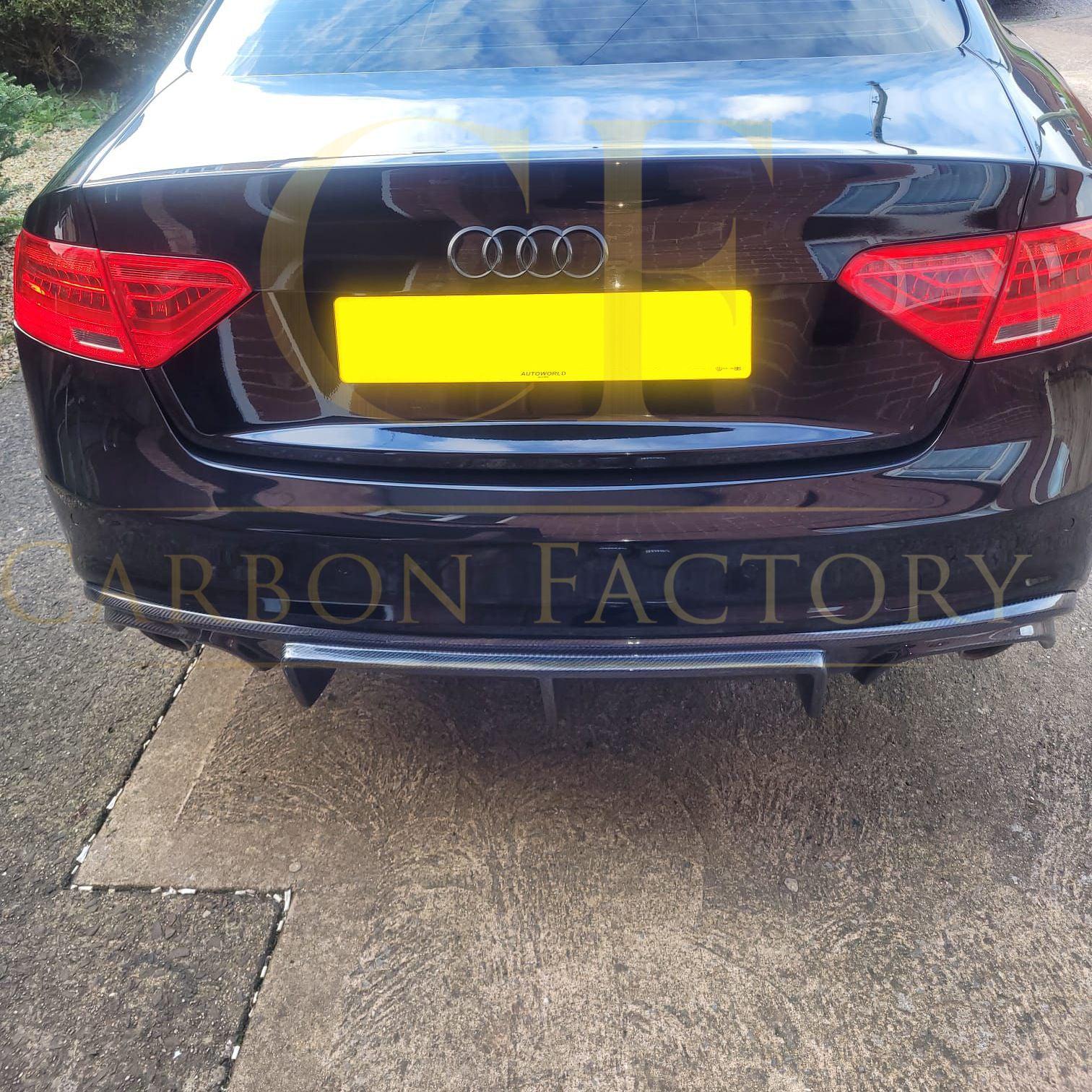 Audi B8.5 S5 & A5 S Line RS Style Carbon Fibre Rear Diffuser 11-16 by Carbon Factory-Carbon Factory