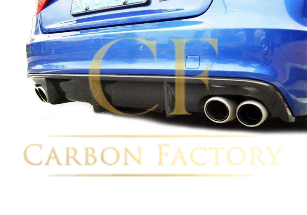 Audi B8.5 S5 & A5 S Line V Style Carbon Fibre Rear Diffuser 11-16 by Carbon Factory-Carbon Factory