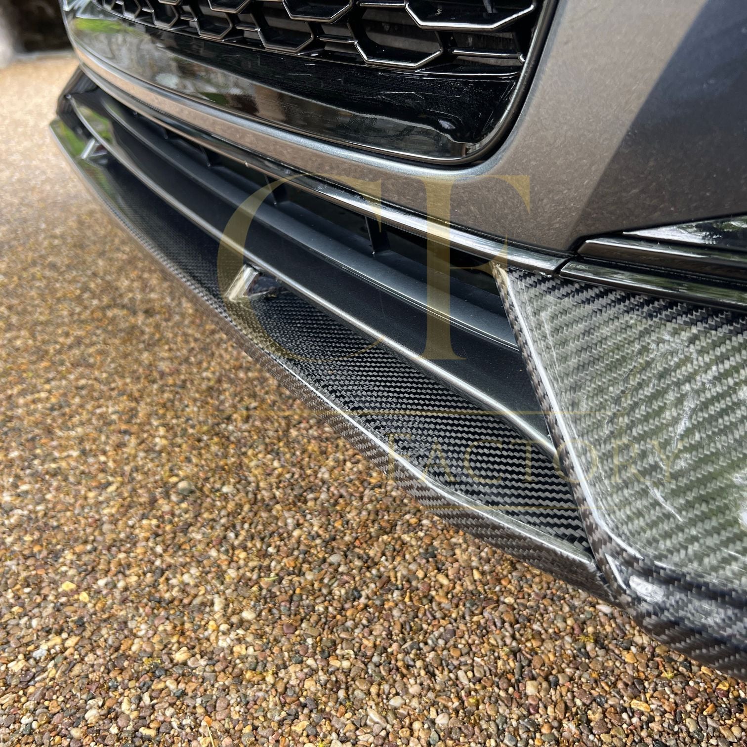 Audi B9 A5 S Line & S5 RS Style Carbon Fibre Front Splitter 17-19 by Carbon Factory-Carbon Factory