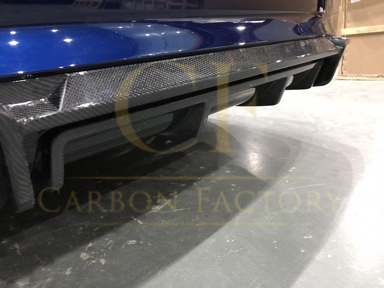 Audi B9 A5 S Line & S5 V Style Carbon Fibre Rear Diffuser 17-19 by Carbon Factory-Carbon Factory