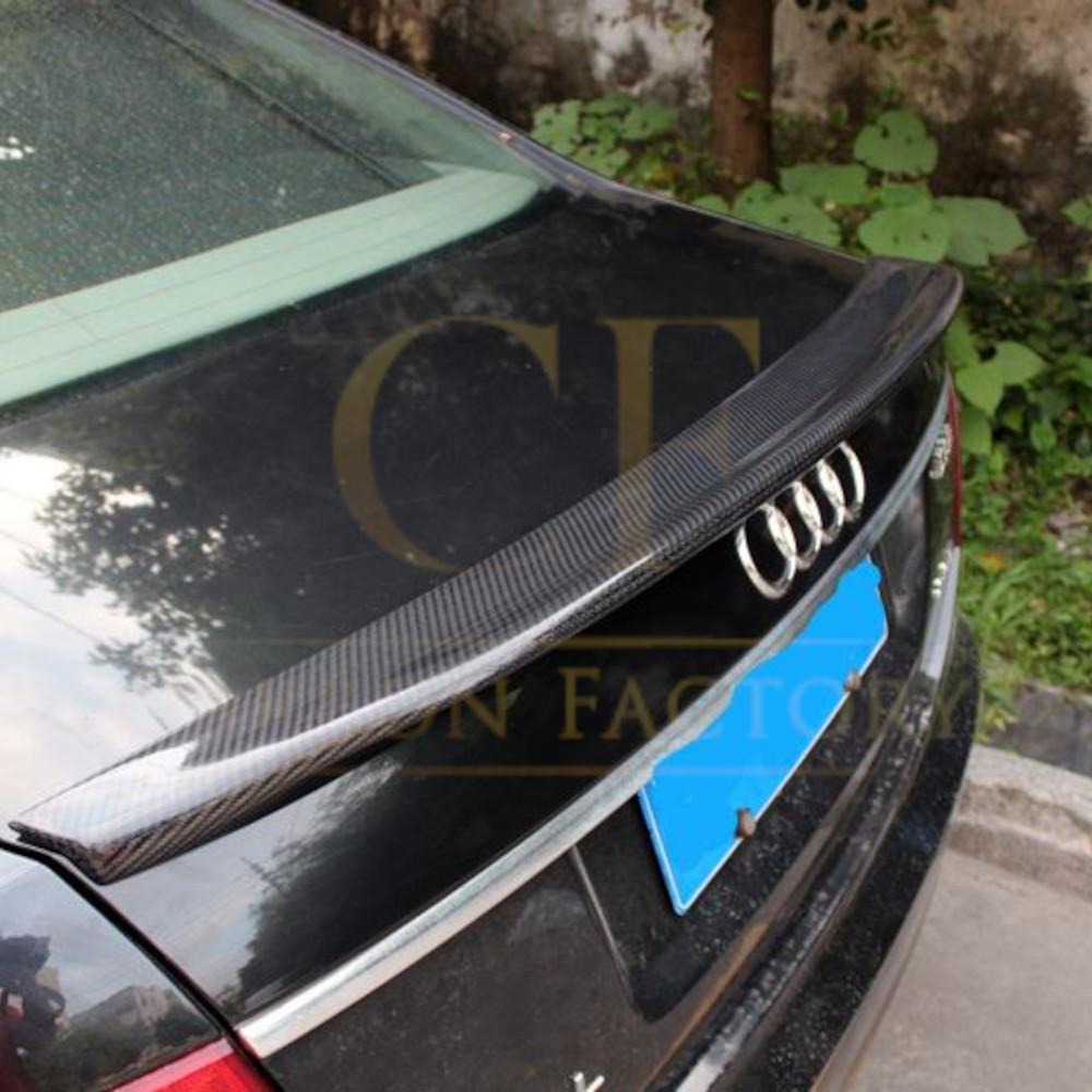 Audi C7 A6 C Style Carbon Fibre Boot Spoiler 12-18 by Carbon Factory-Carbon Factory