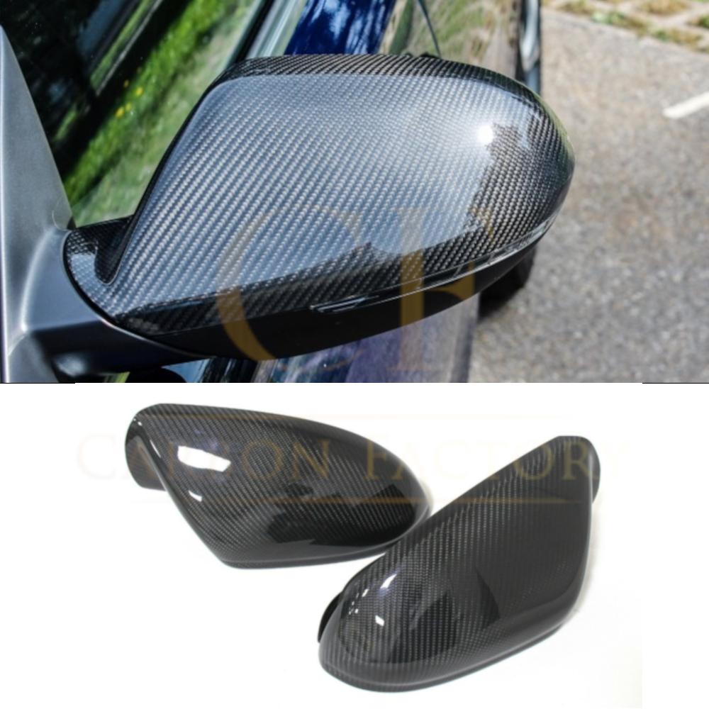 Audi C7 A6 S6 RS6 Replacement Carbon Mirror Covers 12-18 by Carbon Factory-Carbon Factory