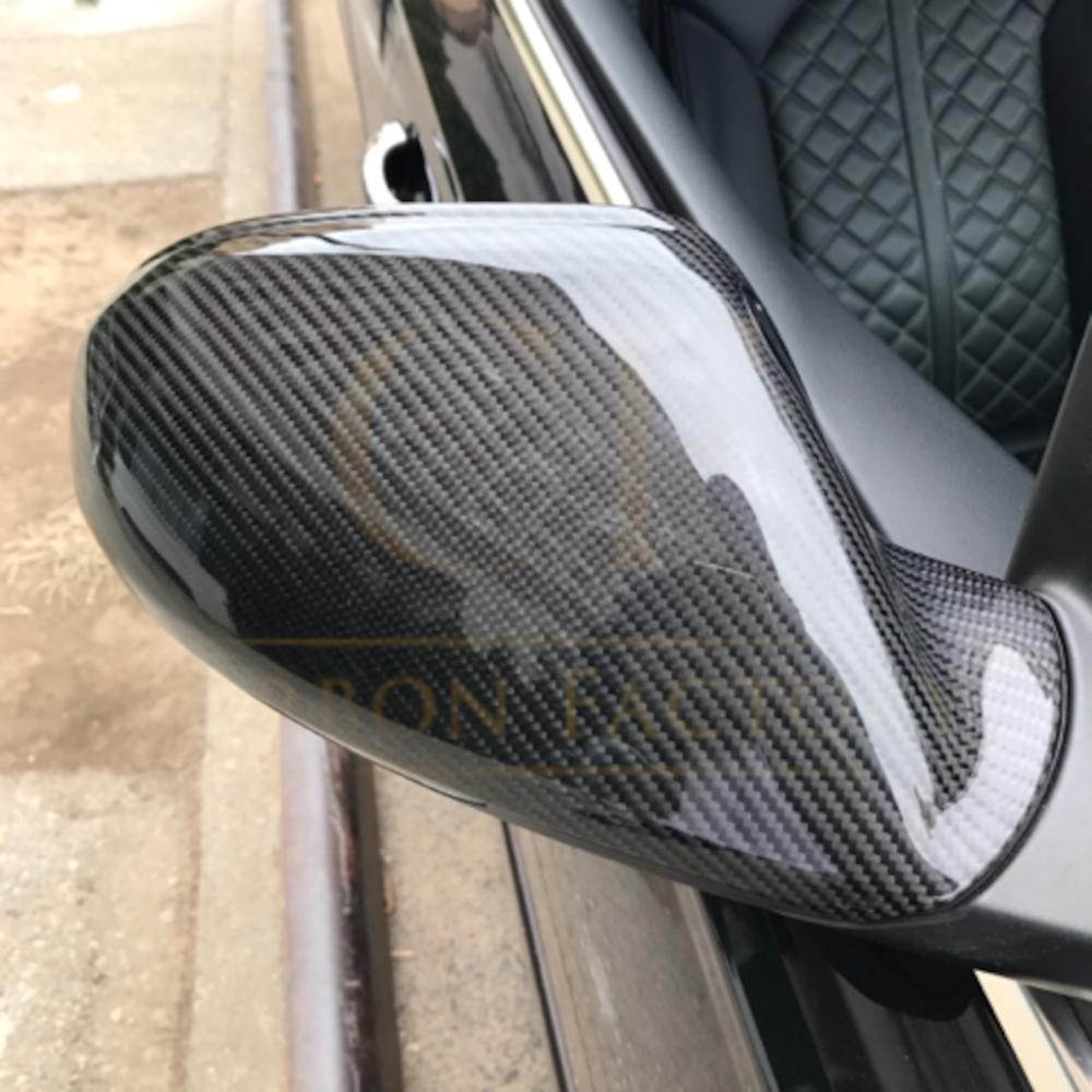 Audi C7 A6 S6 RS6 Replacement Carbon Mirror Covers 12-18 by Carbon Factory-Carbon Factory