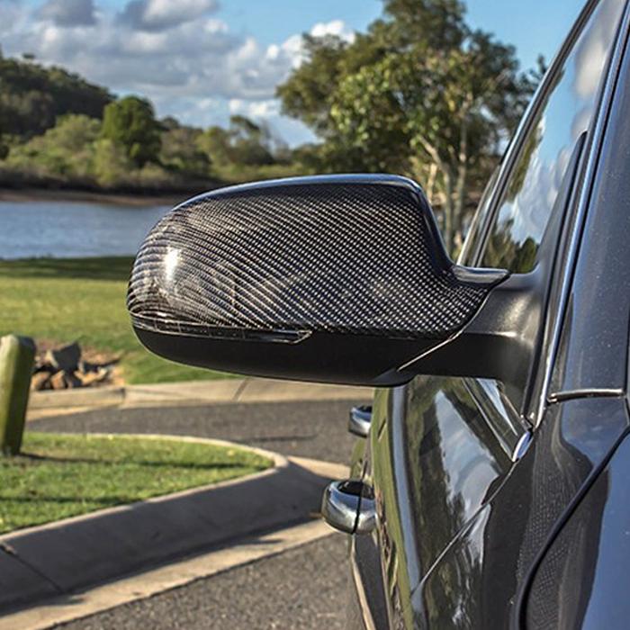 Audi C7 A6 S6 RS6 Replacement Carbon Mirror Covers 12-18 by Carbon Factory-Carbon Factory