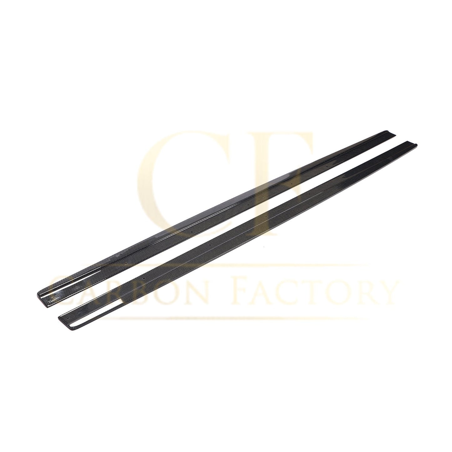 Audi C7 RS6 V Style Carbon Fibre Side Skirts 13-18 by Carbon Factory-Carbon Factory