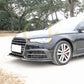 Audi C7.5 A6 S Line & S6 R Style Carbon Fibre Front Splitter 15-18-Carbon Factory