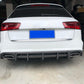 Audi C7.5 A6 S Line & S6 V Style Carbon Fibre Rear Diffuser 15-18 by Carbon Factory-Carbon Factory