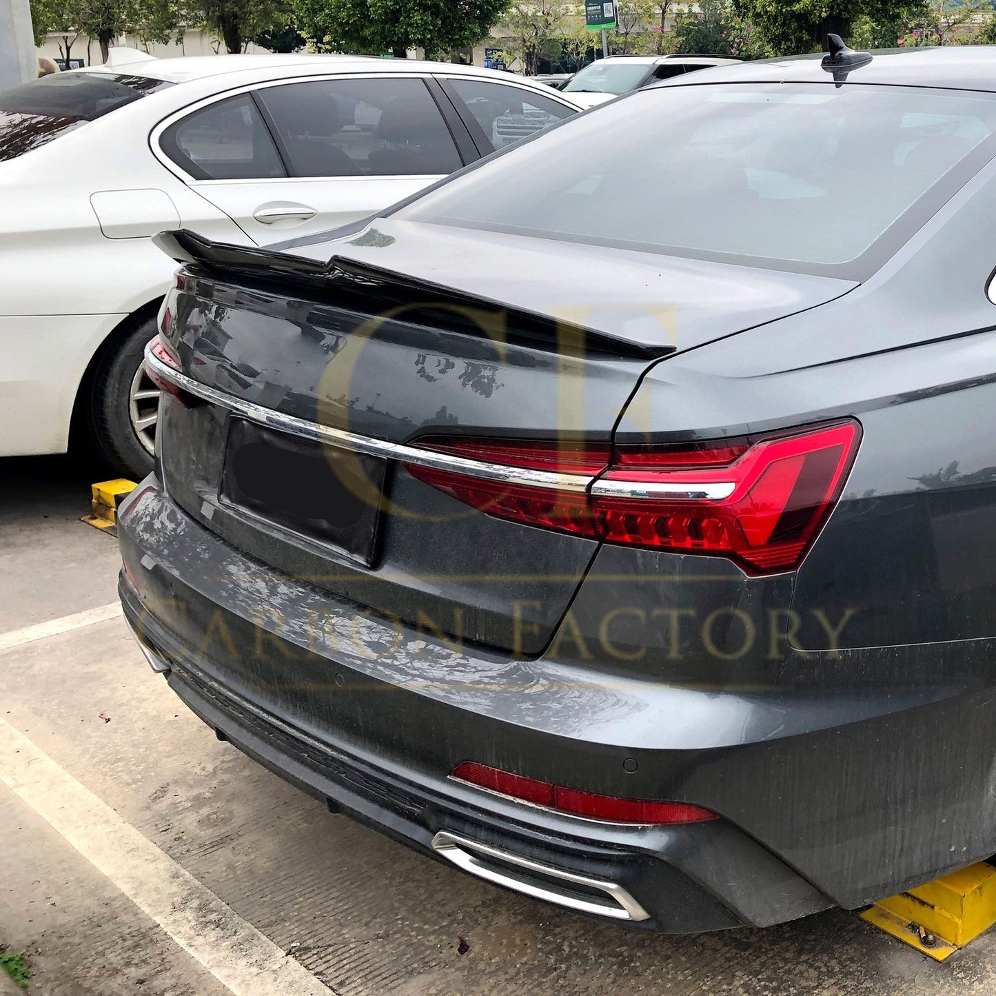 Audi C8 A6 S6 PSM Style Pre-preg Carbon Fibre Boot Spoiler 19-24 by Carbon Factory-Carbon Factory