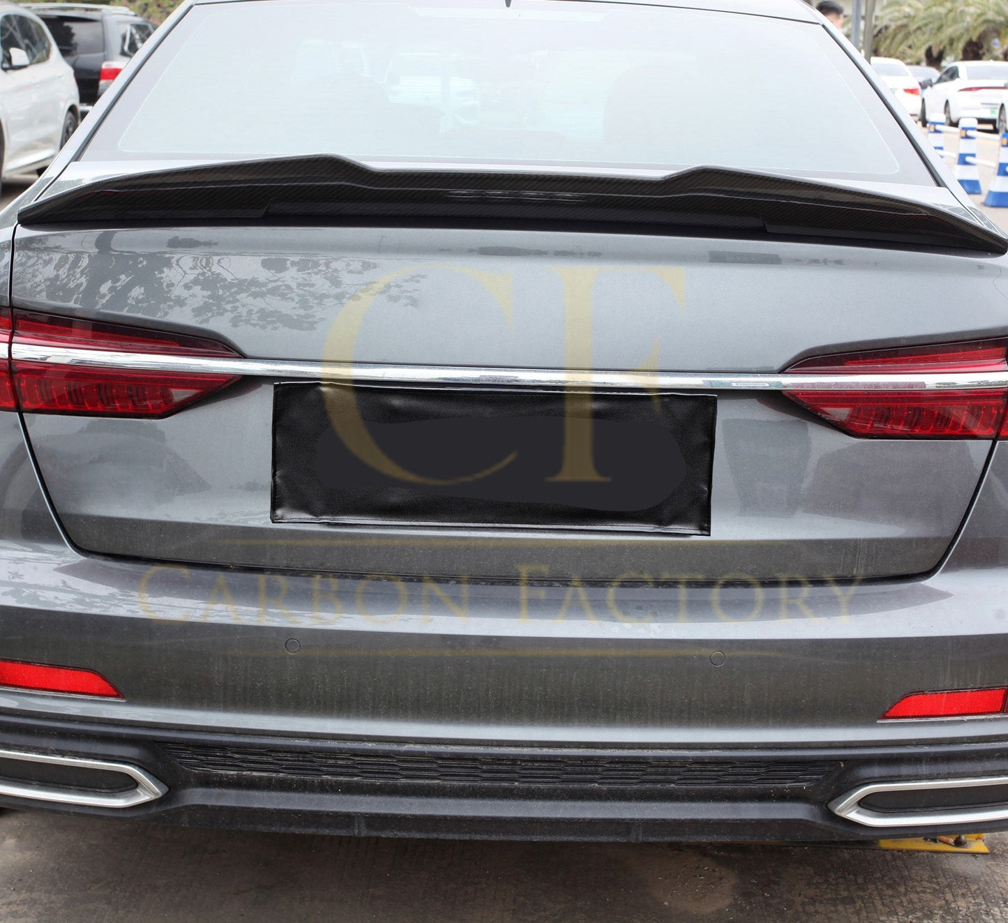 Audi C8 A6 S6 PSM Style Pre-preg Carbon Fibre Boot Spoiler 19-24 by Carbon Factory-Carbon Factory