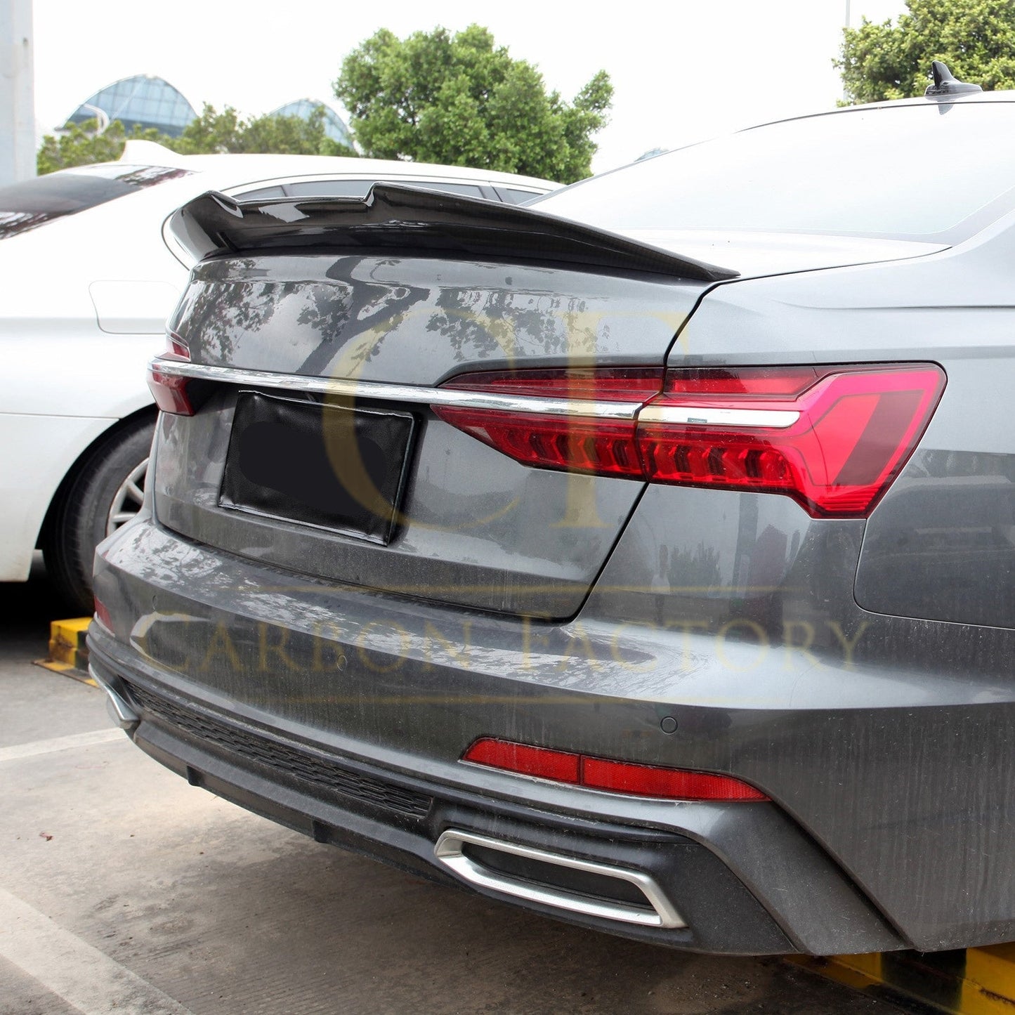 Audi C8 A6 S6 PSM Style Pre-preg Carbon Fibre Boot Spoiler 19-24 by Carbon Factory-Carbon Factory