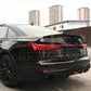 Audi C8 A6 S6 V Style Pre-preg Carbon Fibre Boot Spoiler 19-24 by Carbon Factory-Carbon Factory