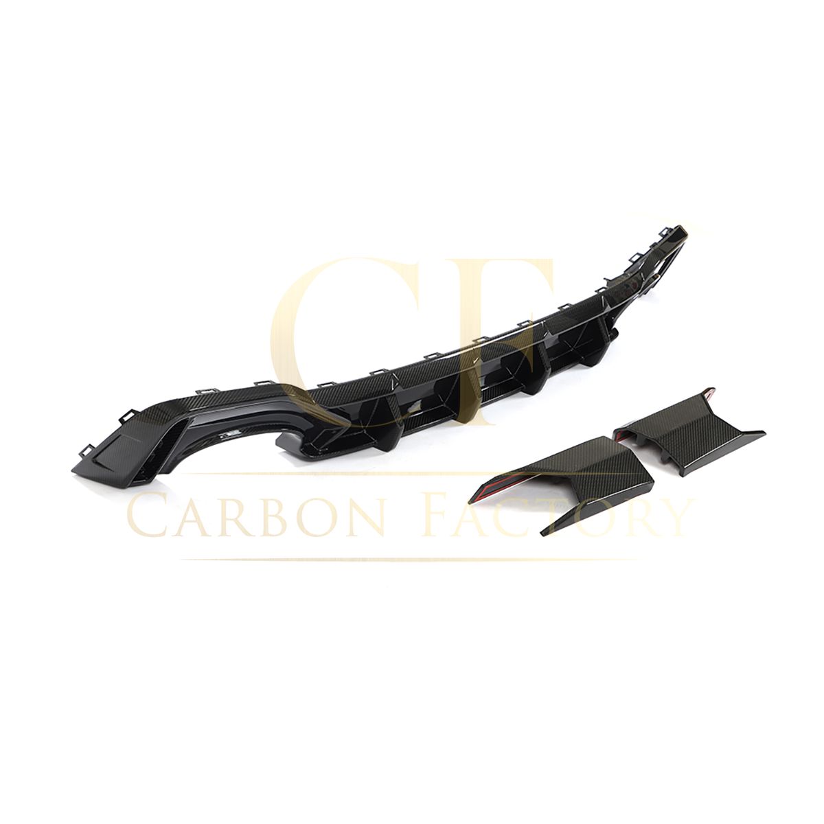 Audi C8 RS6 V Style Pre-Preg Carbon Fibre Diffuser 19-21 by Carbon Factory-Carbon Factory