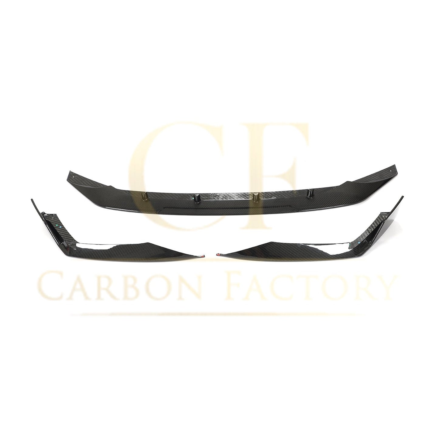 Audi C8 RS6 V Style Pre-Preg Carbon Fibre Front Splitter 19-22 by Carbon Factory-Carbon Factory