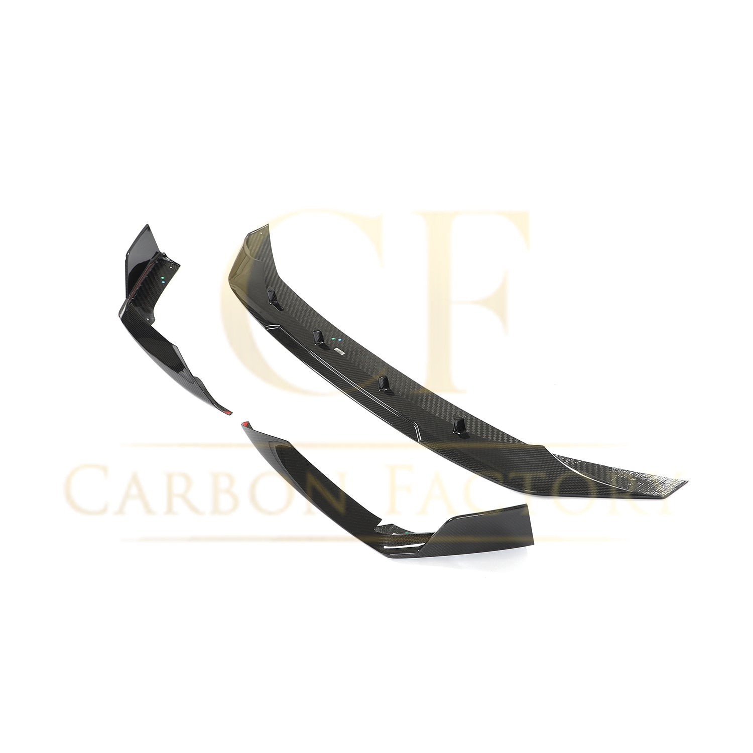 Audi C8 RS6 V Style Pre-Preg Carbon Fibre Front Splitter 19-22 by Carbon Factory-Carbon Factory