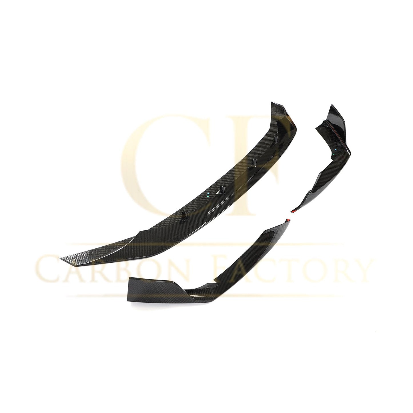 Audi C8 RS6 V Style Pre-Preg Carbon Fibre Front Splitter 19-22 by Carbon Factory-Carbon Factory