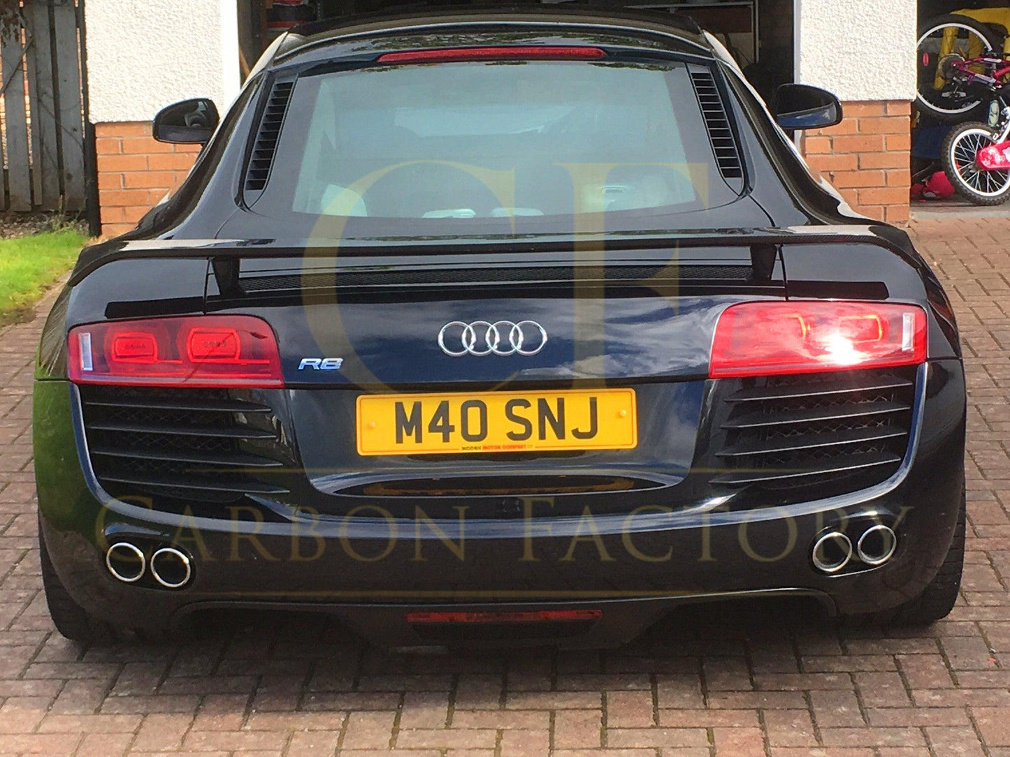 Audi R8 Gen 1 Carbon Fibre Spoiler for V8 & V10 08-14 by Carbon Factory-Carbon Factory