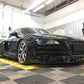 Audi R8 Gen 1 Carbon Fibre V Style Front Splitter 08-14 by Carbon Factory-Carbon Factory