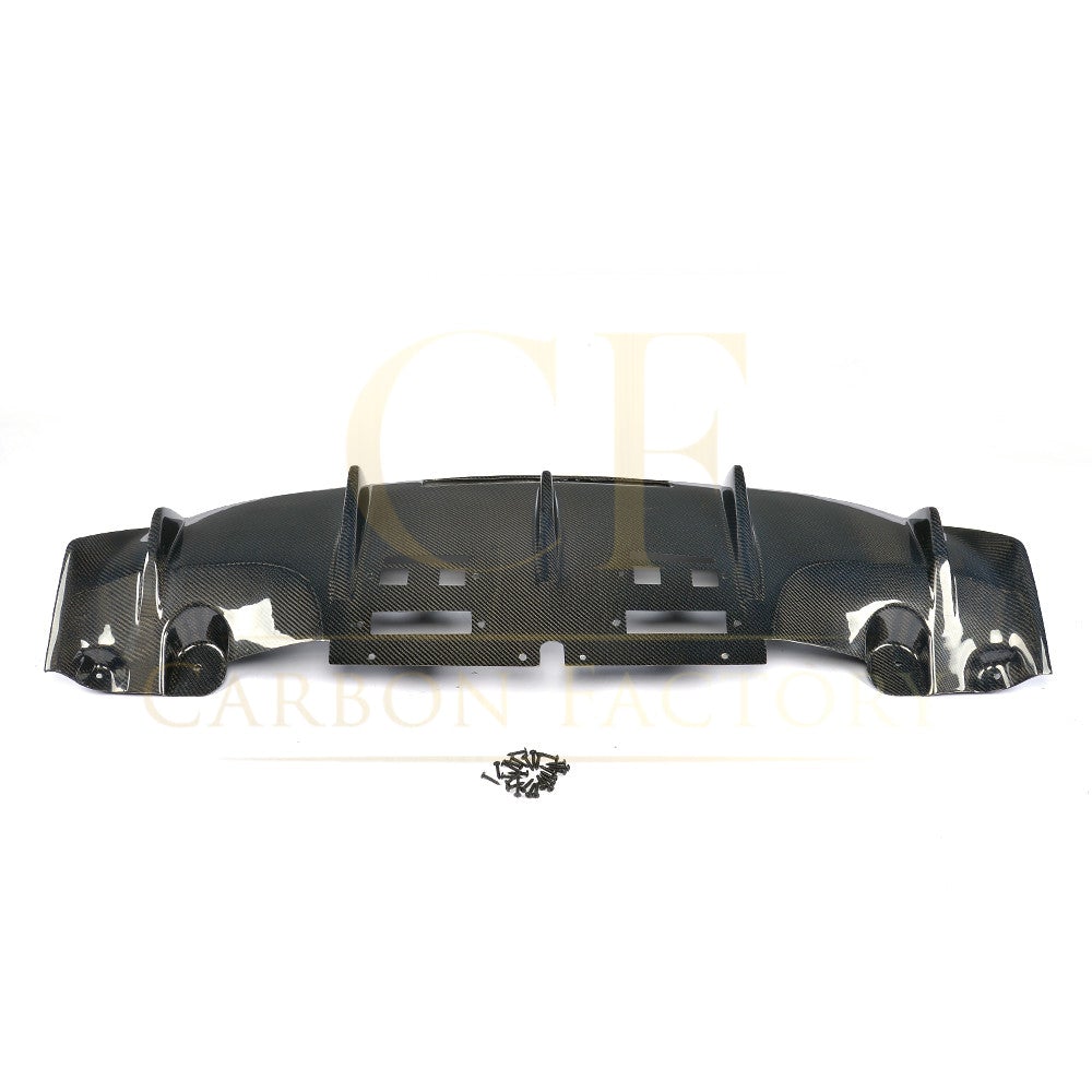 Audi R8 Gen 1 Carbon Fibre V Style Rear Diffuser 10-15 by Carbon Factory-Carbon Factory