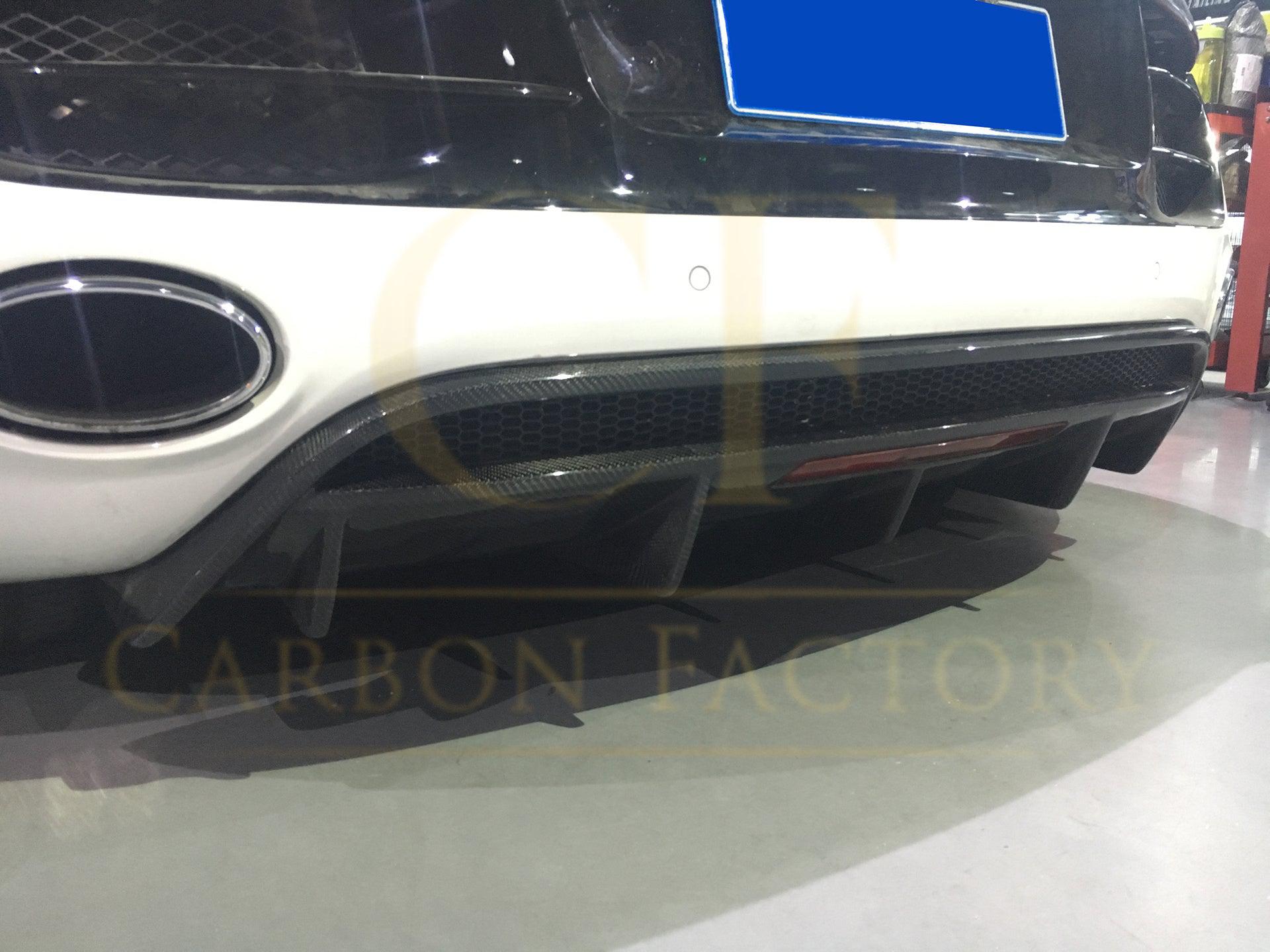 Audi R8 Gen 1 Carbon Fibre V Style Rear Diffuser 10-15 by Carbon Factory-Carbon Factory