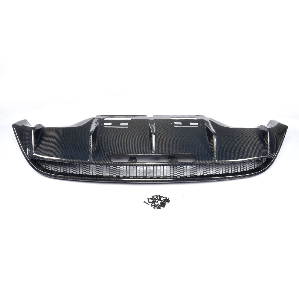 Audi R8 Gen 1 Carbon Fibre V Style Rear Diffuser 10-15 by Carbon Factory-Carbon Factory