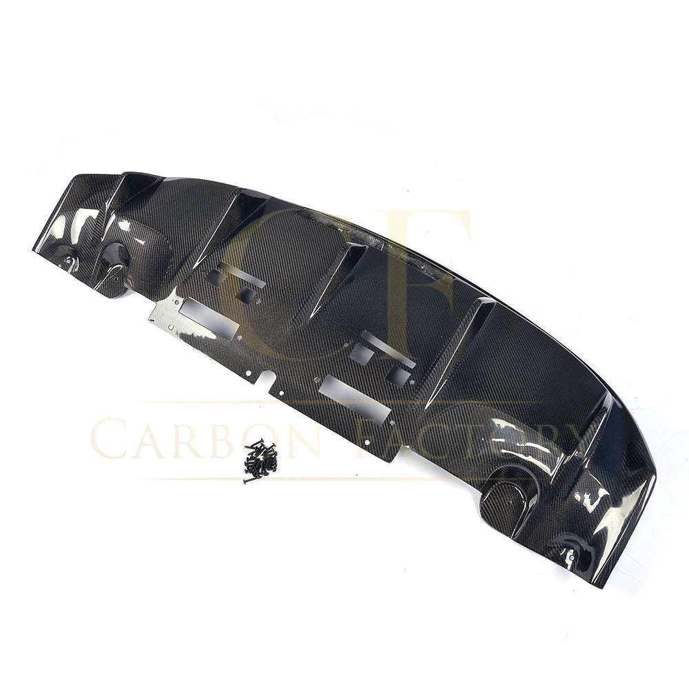 Audi R8 Gen 1 Carbon Fibre V Style Rear Diffuser 10-15 by Carbon Factory-Carbon Factory