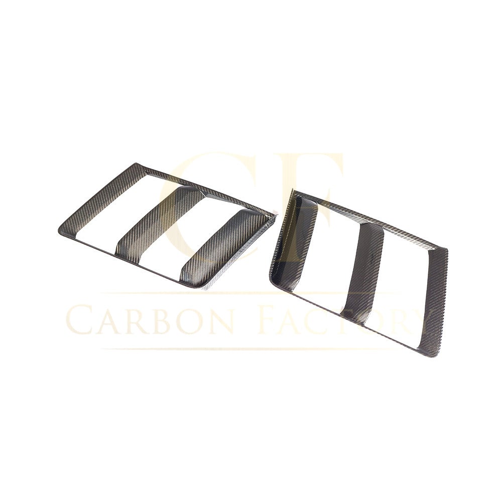 Audi R8 V10 Gen 2 Pre-Preg Carbon Fibre Front Bumper Side Trims 15-19 by Carbon Factory-Carbon Factory