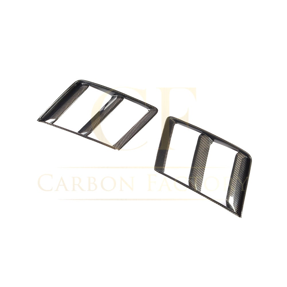 Audi R8 V10 Gen 2 Pre-Preg Carbon Fibre Front Bumper Side Trims 15-19 by Carbon Factory-Carbon Factory