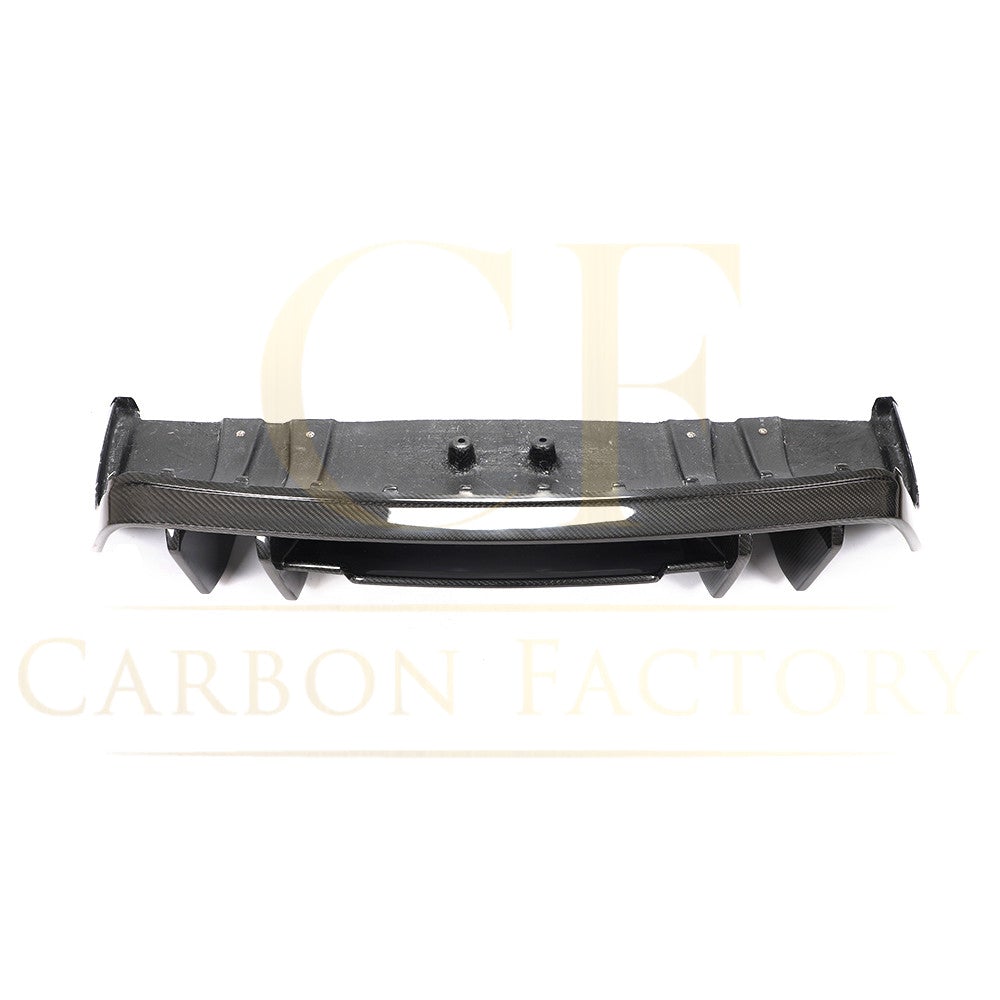 Audi R8 V10 Gen 2 Pre-Preg Carbon Fibre V Style Rear Diffuser 15-19 by Carbon Factory-Carbon Factory