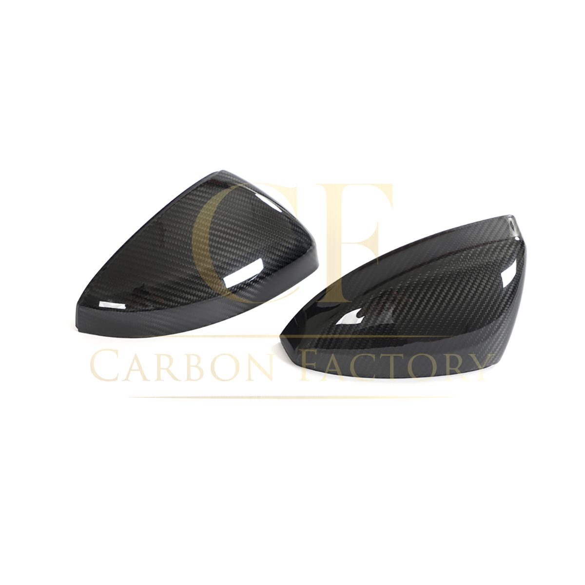 Audi R8 V10 Performance Style Pre-Preg Carbon Fibre Replacement Mirror Covers 22-Present-Carbon Factory