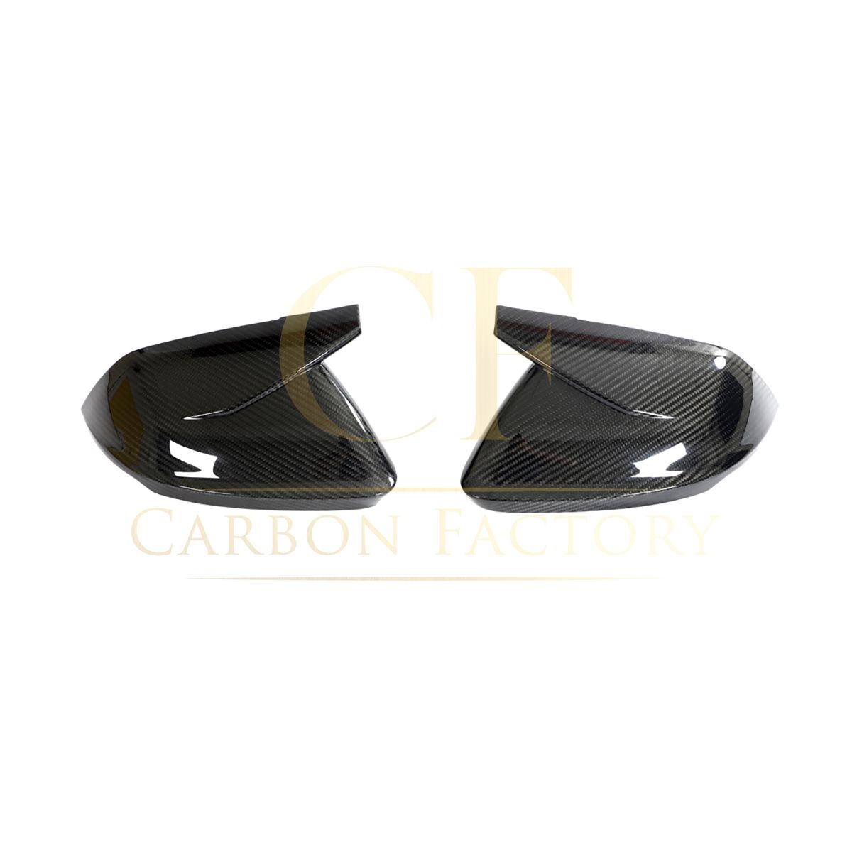 Audi RS Q8 OEM Style Pre-Preg Carbon Fibre Replacement Mirror Covers 20-Present by Carbon Factory-Carbon Factory